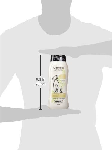Wahl USA Dry Skin & Itch Relief Pet Shampoo for Dogs – Oatmeal Formula with