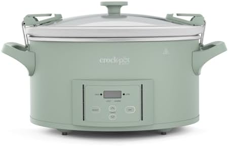 Crock-Pot® Design Series 7-Quart Programmable Slow Cooker, Desert Sage Green