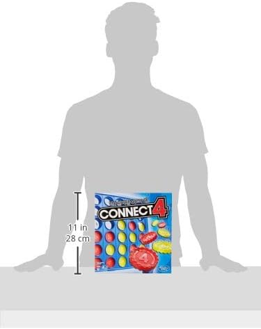 Hasbro Gaming Connect 4 Classic Grid, 4 in a Row Game, Strategy Board Games
