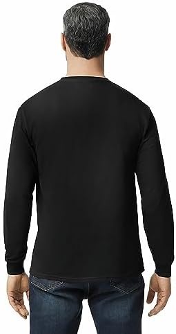 Gildan Adult Heavy Cotton Long Sleeve T-Shirt, Style G5400, 2-Pack
