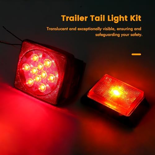 MAXXHAUL 70205 Trailer Light Kit - 12V All LED