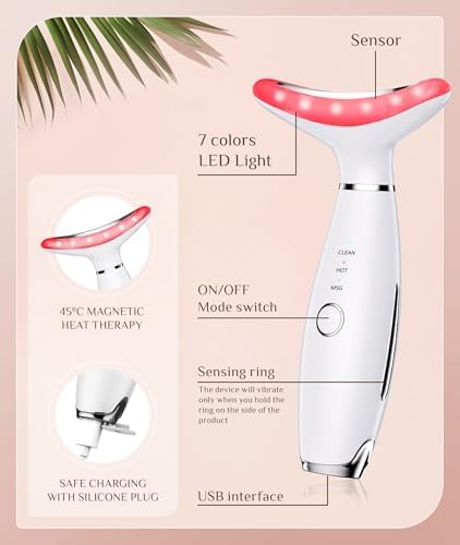 7 Color Galvanic Machines - Red Light Therapy for Face and Neck