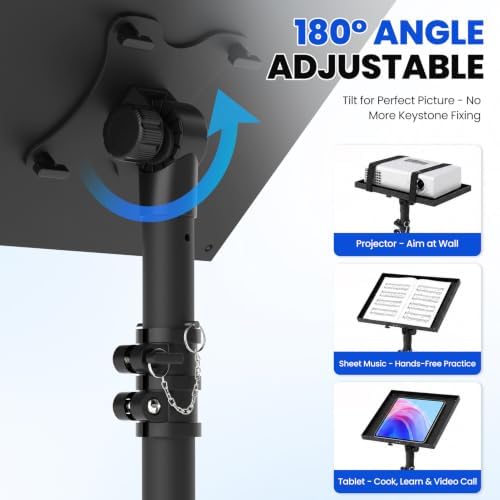 Projector Stand Tripod Laptop Stands Height Adjustable