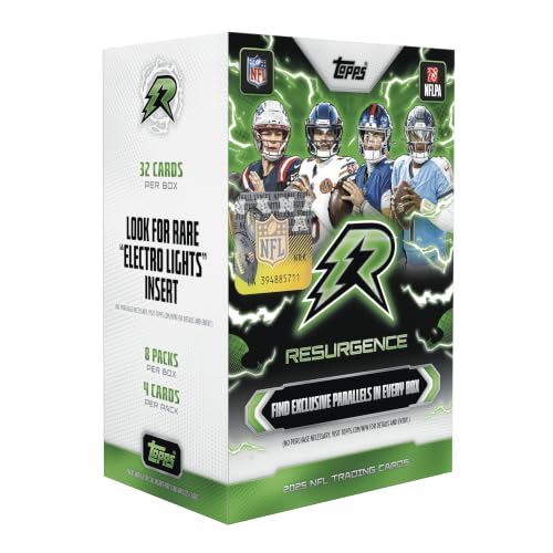 2025 Topps Resurgence Football - Factory Sealed - Value Box