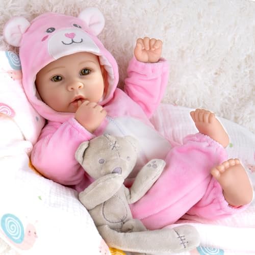 Aori Baby Dolls, Lifelike Soft Body Baby Girl