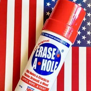 Erase-A-Hole Wall Repair Stick – Quick-Dry Nail & Screw Hole Filler for