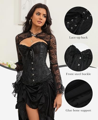 Overbust Corset Top for Women