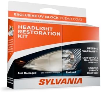 SYLVANIA Headlight Restoration Kit, Restores to Like-New Condition