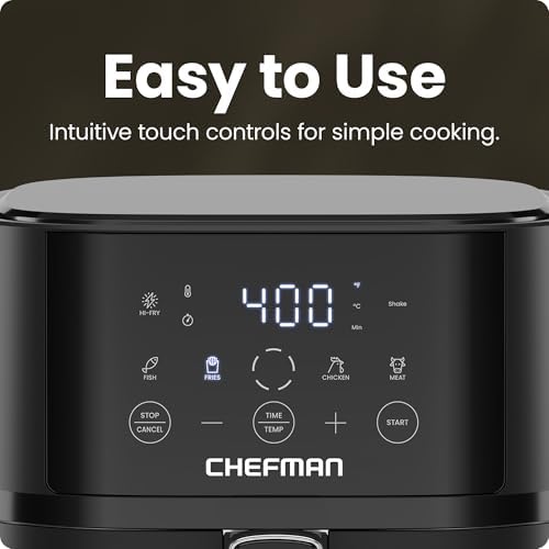 Chefman Air Fryer – 4 QT Compact Airfryer for Quick & Easy Meals in Minutes