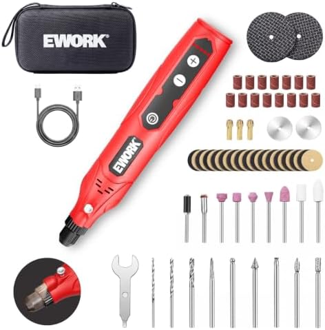 71PCS Mini Rotary Tool, 5-Speed Rotary Tool Kit for DIY Enthusiasts