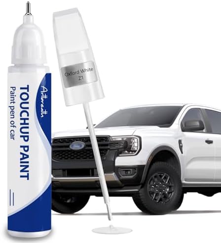 Oxford White YZ/Z1 Touch Up Paint for Ford OEM Color Match Car Paint Pen