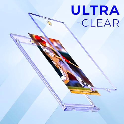50ct Magnetic Card Holder, 35pt Slim One Touch Card Holder