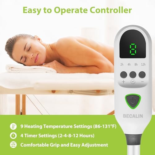 Massage Table Warmer Heating Pad Professional SPA Massage Bed Warmer Pads