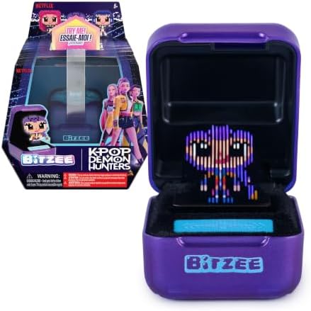 BITZEE Kpop Demon Hunters HUNTR/X Interactive Toy & Digital Pet, Ages 5+