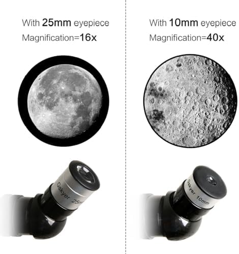 Gskyer Telescope, 70mm Aperture 400mm AZ Mount Astronomical Refracting Telescope for Kids