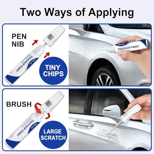 Oxford White YZ/Z1 Touch Up Paint for Ford OEM Color Match Car Paint Pen