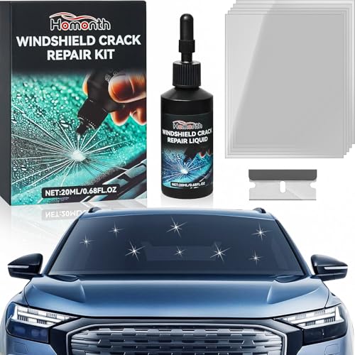 Windshield Chip Repair Kit - 2026 Upgrade Glass Repair Kit
