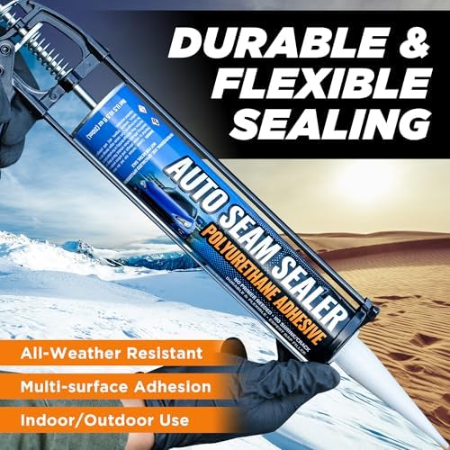 [Black] 2 Pack Professional Automotive Seam Sealer