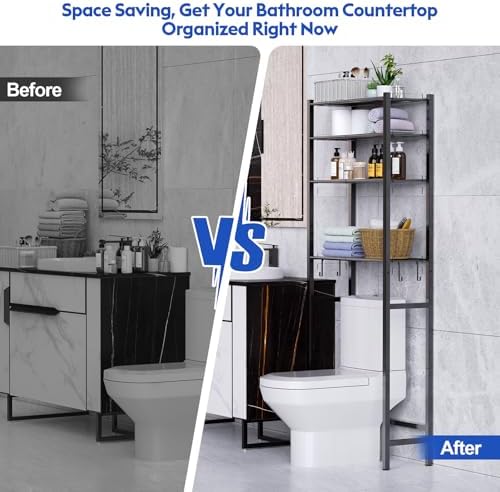 samstar 4 Tier Over The Toilet Storage Rack