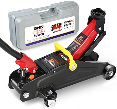 DNA Motoring TOOLS-00234 Low Profile Hydraulic Trolley Service/Floor Jack