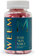 WEEM Hair Skin and Nails Gummies - Supports Healthy Hair - Vegan biotin