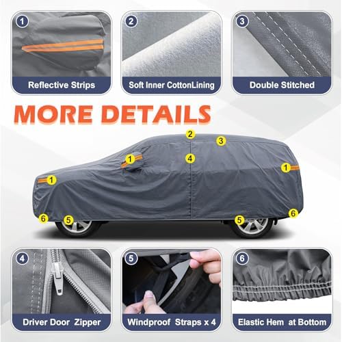 Coverlex All-Weather Car Cover Custom Fit for Toyota RAV4 2006-2026