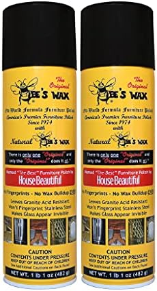 The Original Bee's Wax Old World Formula Furniture Polish - 2 Pack