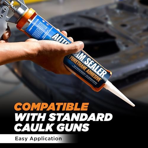 [Black] 2 Pack Professional Automotive Seam Sealer