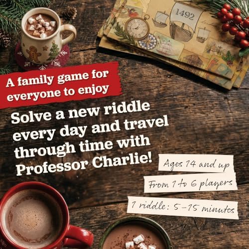 Hidden Games – Professor Charlie's Time-Travel Adventure – Advent Calendar