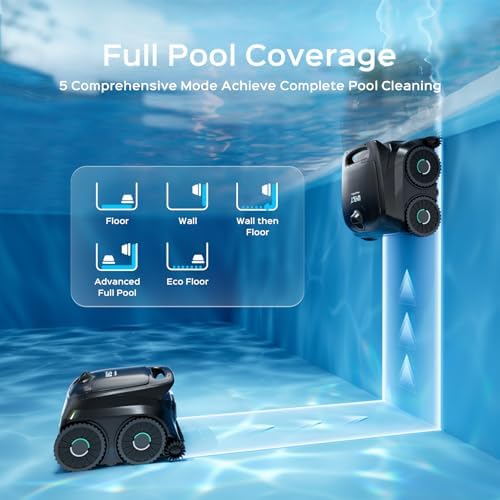 WYBOT B1 Robotic Pool Vacuum Cordless Pool Cleaner Robot for Inground Pools