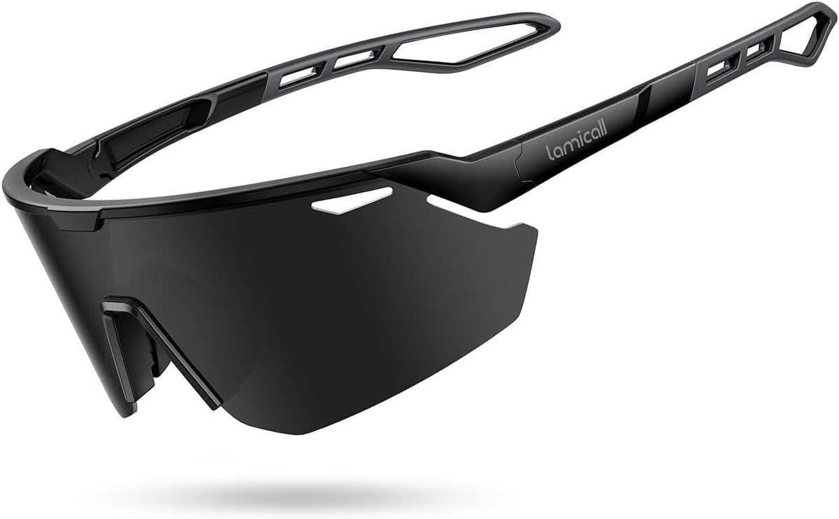 Lamicall 24g Polarized Sports Sunglasses for Men Women - UV400 Protection Sun