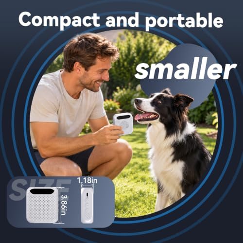Anti Barking Device for Dogs,3 Modes Dog Bark Deterrent Device