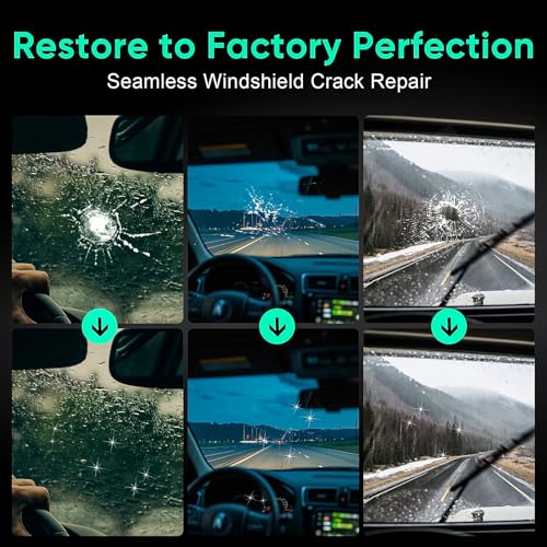 Windshield Chip Repair Kit - 2026 Upgrade Glass Repair Kit