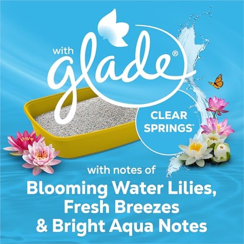 Purina Tidy Cats Clumping Cat Litter, Glade Clear Springs, 38 lb