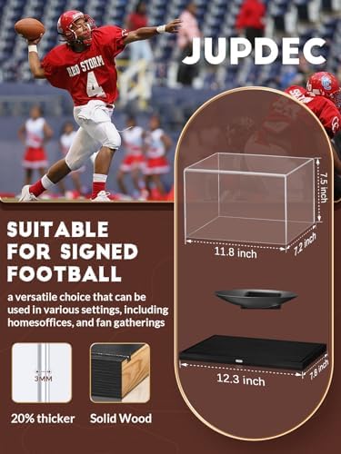 Football Display Case Full Size