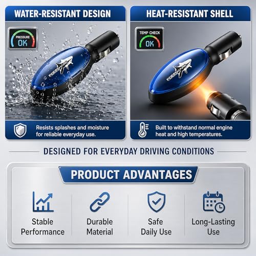 2026 Fuel Sync Gas Saver Device, 2 Pack Plug-in Gas Saver for Cars, Trucks