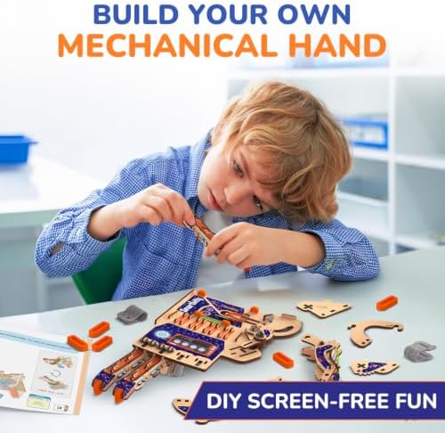 Smartivity Robotic Mechanical Hand STEM Toy for Kids 8-14