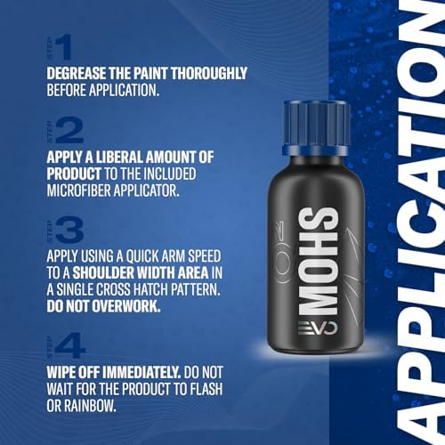 GYEON MOHS EVO Ceramic Coating for Cars High Gloss and Super Slick 50ml