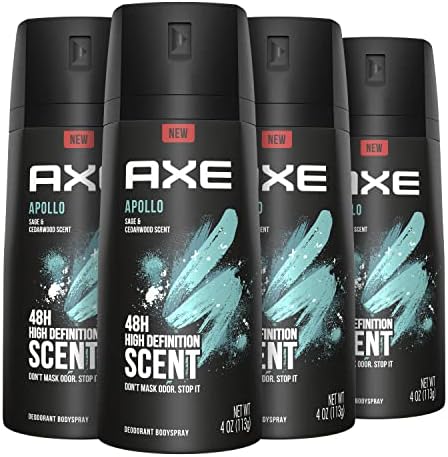 AXE Apollo Body Spray Deodorant for Long-Lasting Odor Protection