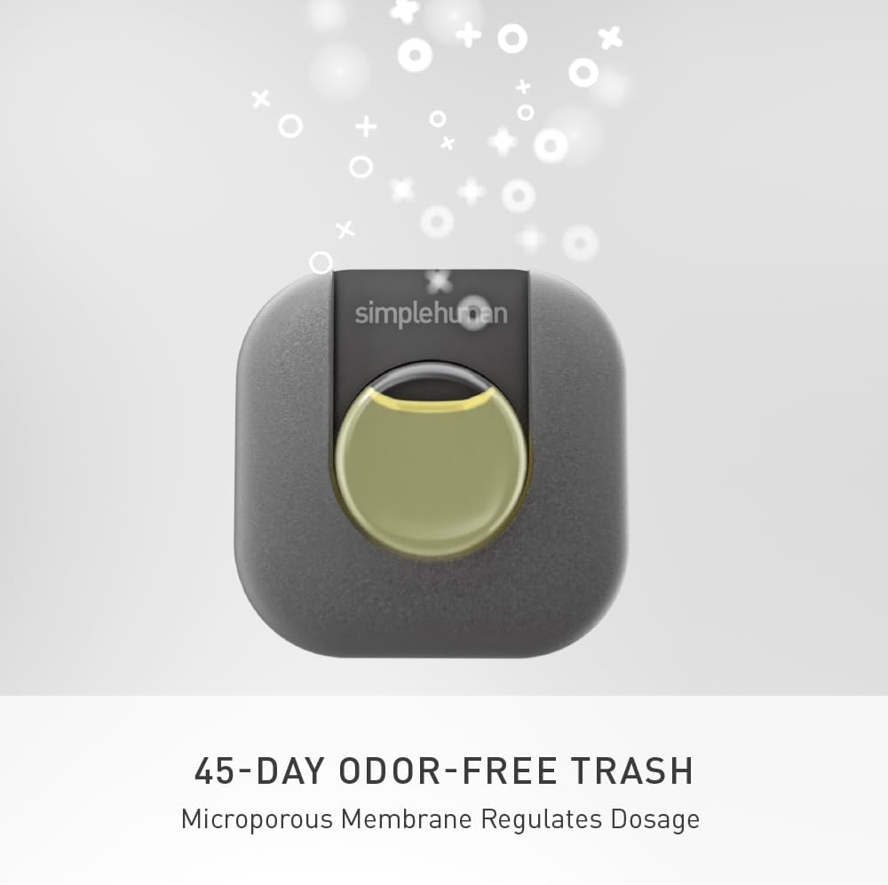 simplehuman Odorsorb Pod Refill Pack – Natural Plant-Based, Fragrance-Free