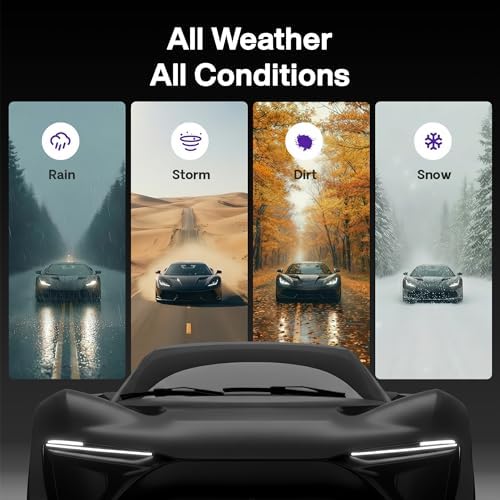 Wiper Blades for Kia Sorento 2011-2015, Windshield Wipers 3-Piece