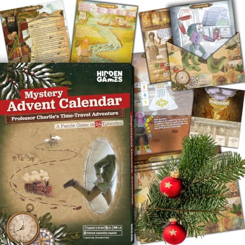 Hidden Games – Professor Charlie's Time-Travel Adventure – Advent Calendar