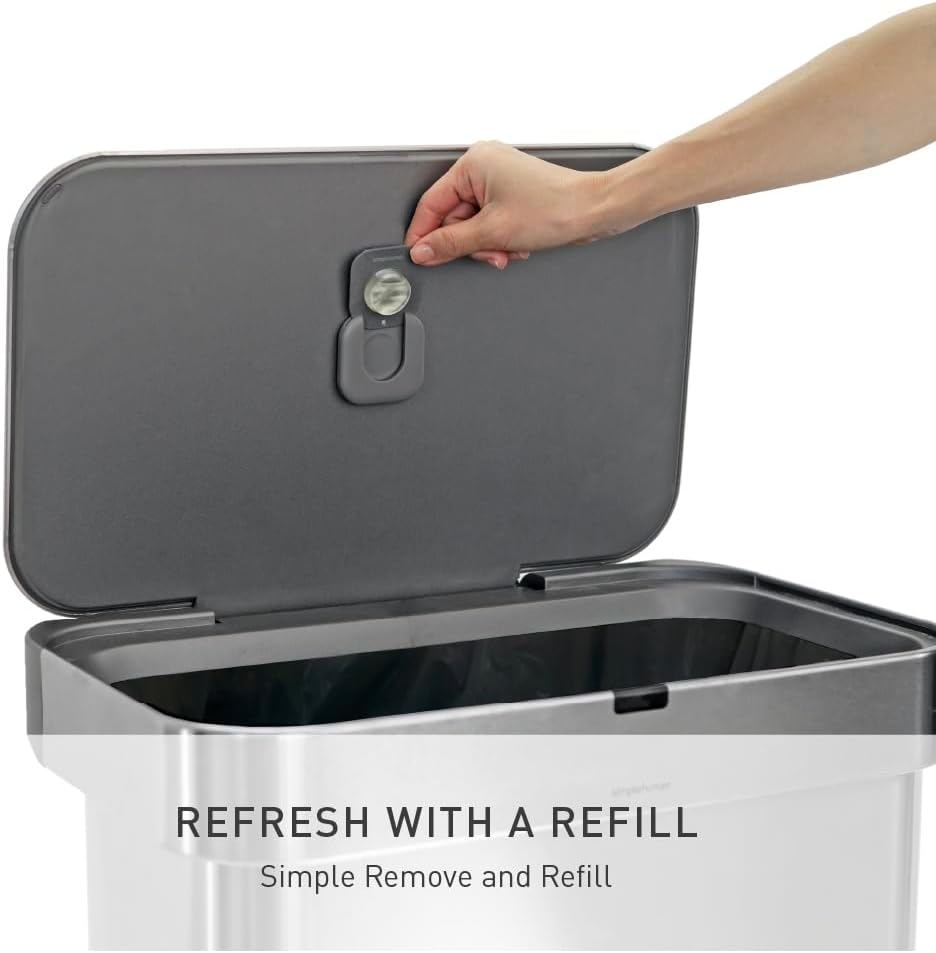 simplehuman Odorsorb Pod Refill Pack – Natural Plant-Based, Fragrance-Free