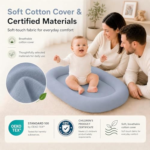 Baby Lounger for Newborns 0-24 Months - Baby Essentials