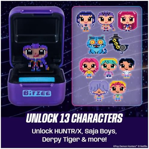 BITZEE Kpop Demon Hunters HUNTR/X Interactive Toy & Digital Pet, Ages 5+