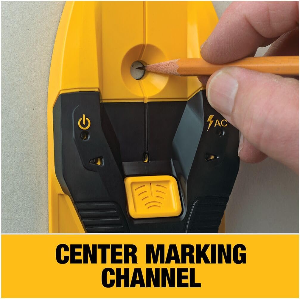 DEWALT Stud Finder, 3/4”, Locate Framing Studs Efficiently with LED Arrows
