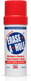 Erase-A-Hole Wall Repair Stick – Quick-Dry Nail & Screw Hole Filler for