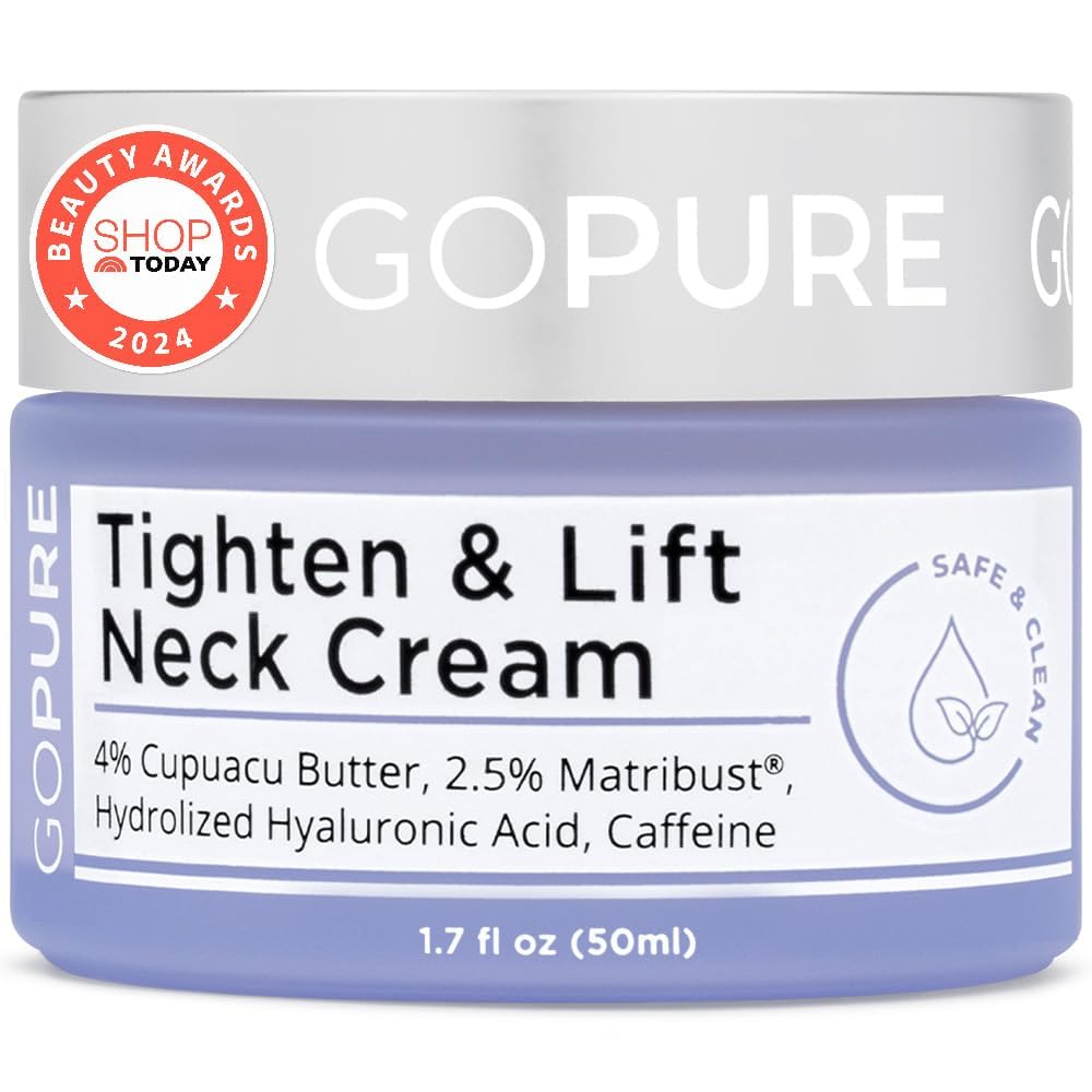 goPure Tighten & Lift Neck & Chest Moisturizer Cream for Visibly Firming