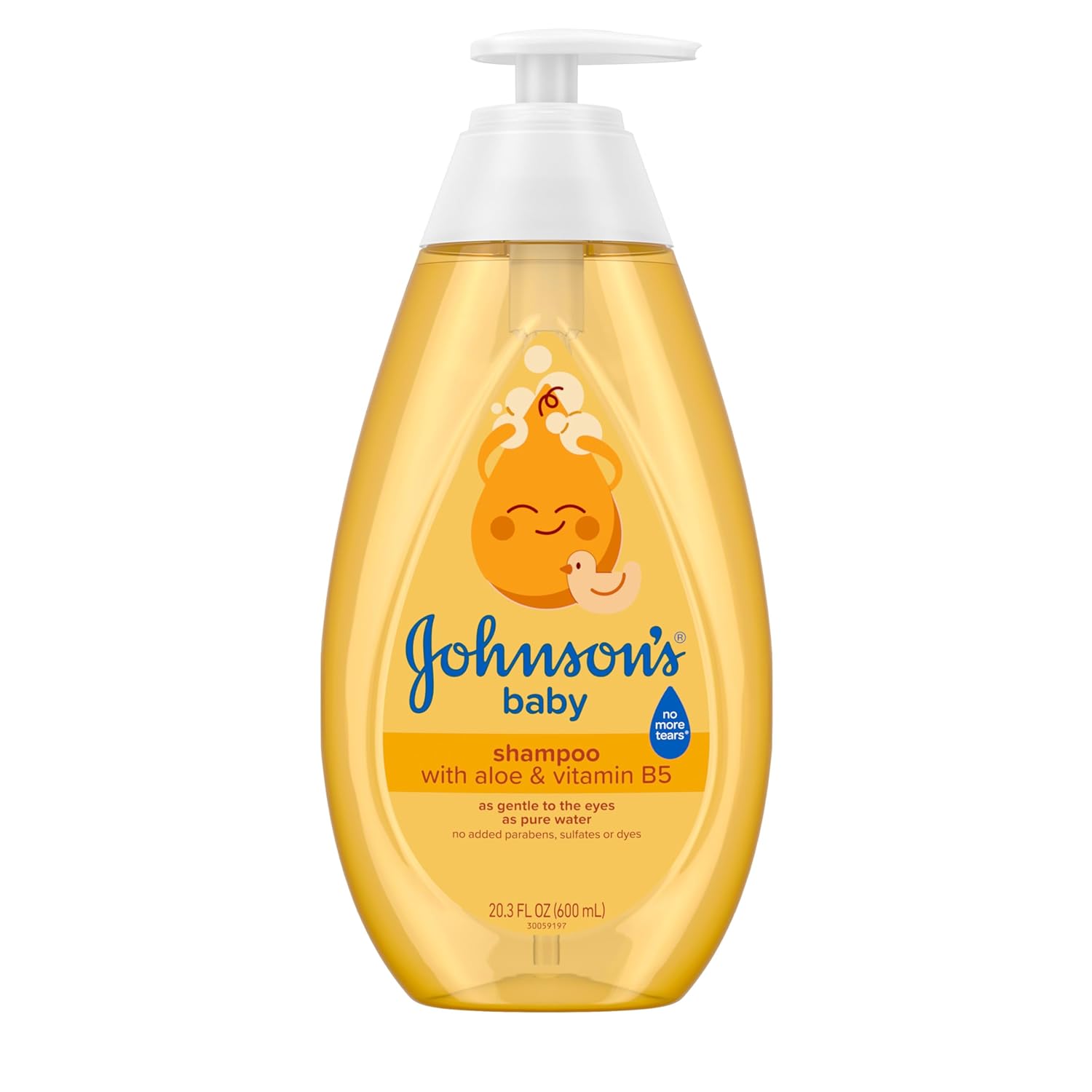 Johnson's Baby Shampoo with Aloe Vera & Vitamin B5, Tear Free, Newborn