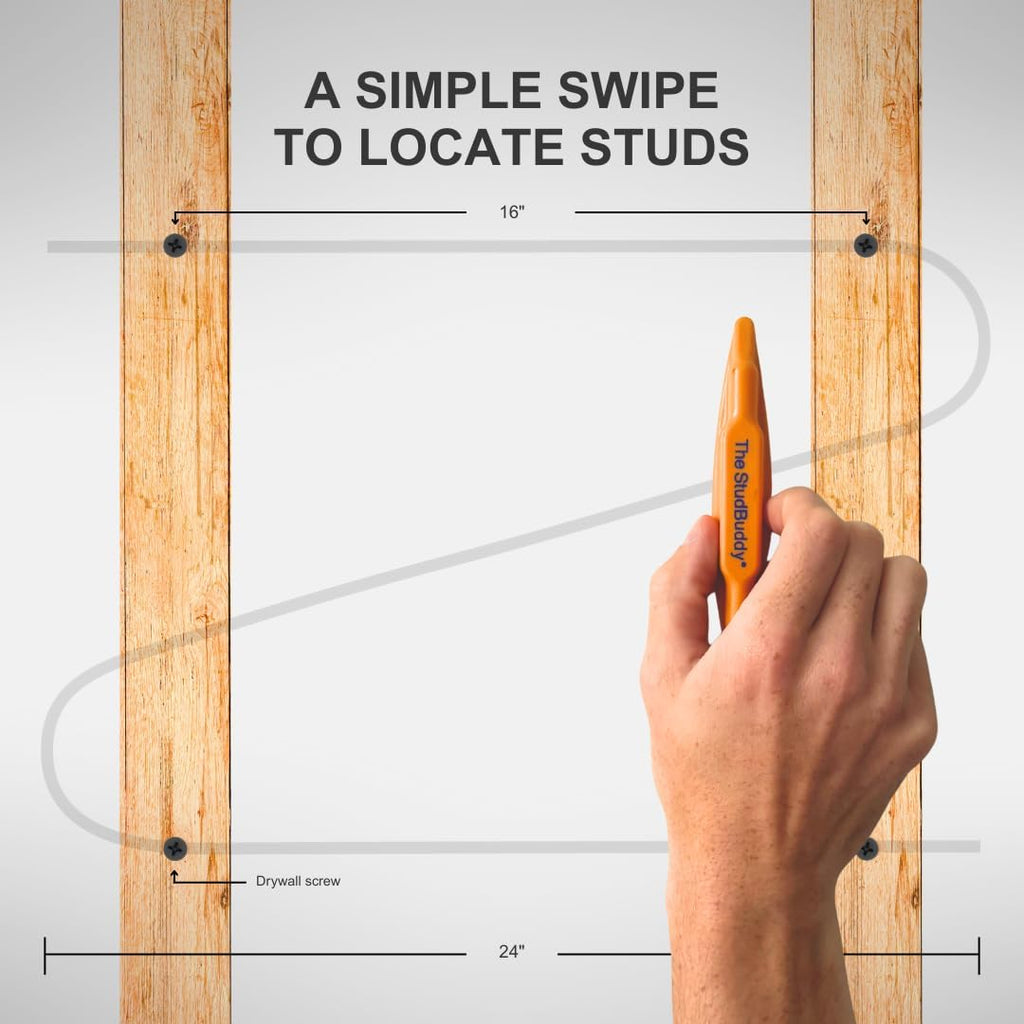The Original StudBuddy® Magnetic Stud Finder - Made in the USA - Easy to Use